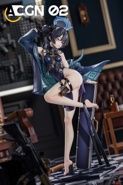 【預購】蔚藍檔案 龍華妃咲 銃槍ver. X ACGN 027