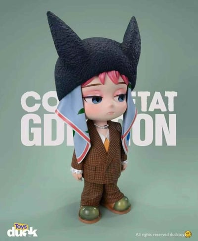【現貨秒發】權志龍 G-Dragon(GD) Big Bang Black rabbit X Ducktoys3