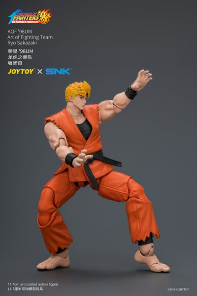 【售罄展示追加請私訊客服@toystationtw】拳皇'98UM 龍虎之拳隊 坂崎良 X JOYTOY7