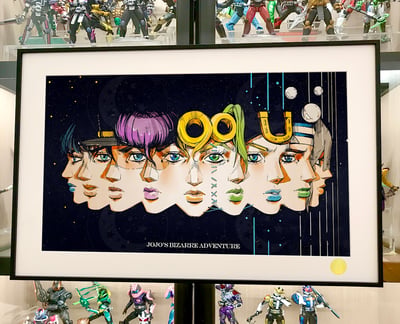 【預購】JOJO的奇妙冒險《九喬》動漫裝飾畫 X 星空工作室2