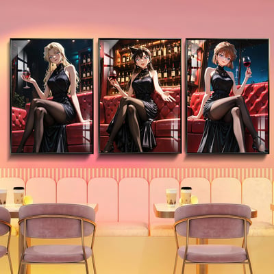 【預購】名偵探柯南 經典御姐女神三聯 X 阿喵畫社2