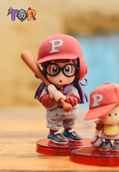 【售罄展示追加請私訊客服@toystationtw】怪博士與機器娃娃 阿拉蕾系列026 棒球阿拉蕾&小嘎 X TOR-Studio5
