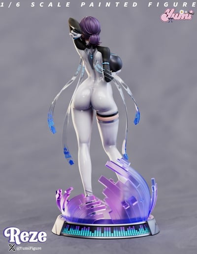 【預購】鏈鋸人 雙版本 膠衣蕾塞 X Yumi figure5