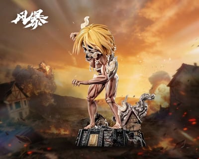 【預購】進擊的巨人 撤退的矮人 第十彈 WCF始祖巨人 X 風暴工作室2