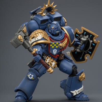 【預購】極限戰士 配備跳躍背包和聖物盾的隊長 X JOYTOY1