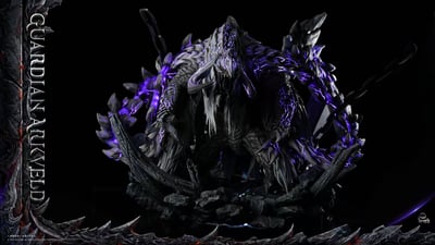 【預購】魔物獵人 收藏雕像 歷戰王鎖刃龍 X RZ睿智9