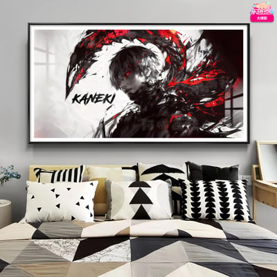 【預購】東京喰種 Kaneki・破碎金木五幅套組 12k超清異形套組裝飾畫 X 阿喵畫社3