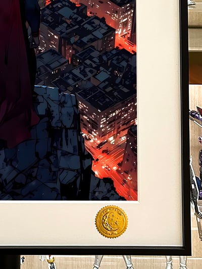 【預購】DC《Superman&蝙蝠俠》裝飾畫 X 星空工作室5