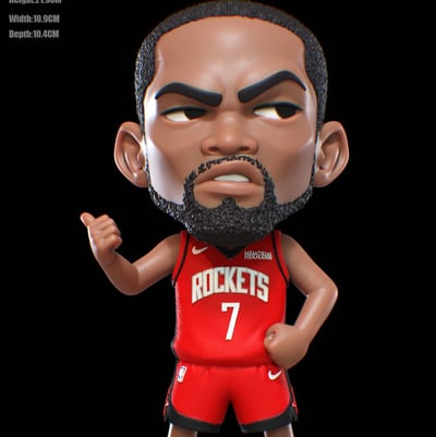 【預購】NBA 手辦擺件 Q版凱文-杜蘭特 X M3工作室1