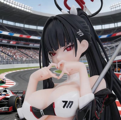 【預購】蔚藍檔案 賽車女王服 調月莉音 X Loli Works1