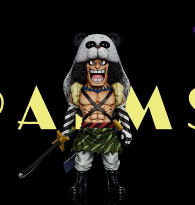 【預購】海賊王 白鬍子海賊團旗下共鳴系列 帕姆茲 X A+研究所1