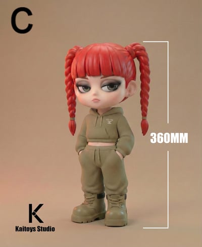 【預購】KPOP BlackPink Lisa 拉麗莎 X Kaitoys工作室10