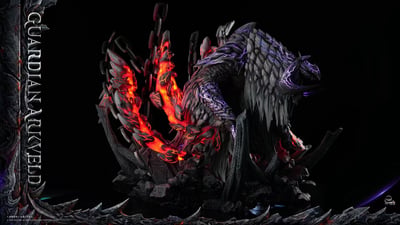 【預購】魔物獵人 收藏雕像 歷戰王鎖刃龍 X RZ睿智8