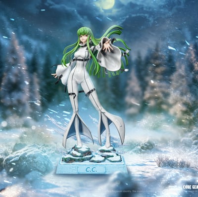 【預購】Code Geass反叛的魯路修 雙版本 雙比例 C.C. X Red-Studio1