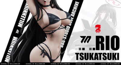 【預購】碧藍檔案 調月莉音 1/6比例雕像 X BB Girl7
