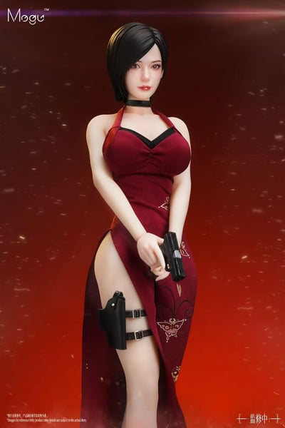 【預購】惡靈古堡 1/4包膠可動人偶 艾達王 X Mogu8