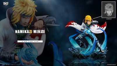 【預購】火影忍者 白披風黃髮 波風水門 X OCT-Studio2