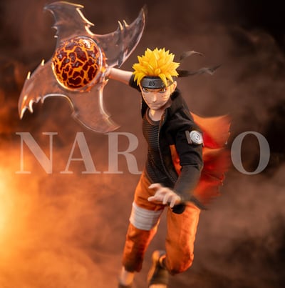 【售罄展示追加請私訊客服@toystationtw】《火影忍者 疾風傳》戰損Ver. 1/6可動人偶-漩渦鳴人 X Rocket Toys 正版授權1