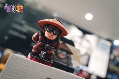 【售罄展示追加請私訊客服@toystationtw】七龍珠 鳥山明系列008 斗笠鳥山明 X ZOR+TOR-Studio7