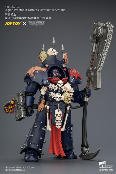 【售罄展示追加請私訊客服@toystationtw】午夜領主 穿塔爾塔羅斯型 終結者盔甲的執政官 X JOYTOY4