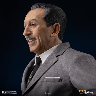【售罄展示追加請私訊客服@toystationtw】Walt Disney & Mickey Mouse 華特·迪士尼和米老鼠 DSNEY145526-14 X Iron-Studio6