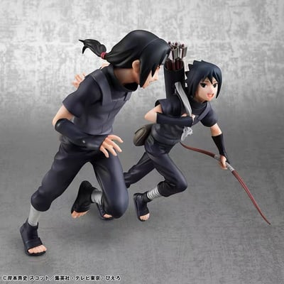 【售罄展示追加請私訊客服@toystationtw】火影忍者 少年 宇智波鼬-佐助 再版 X G.E.M.4