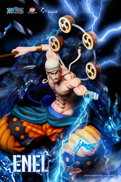 【預購】海賊王 雷神收藏級雕像《ENEL》X 光年工作室 正版授權6