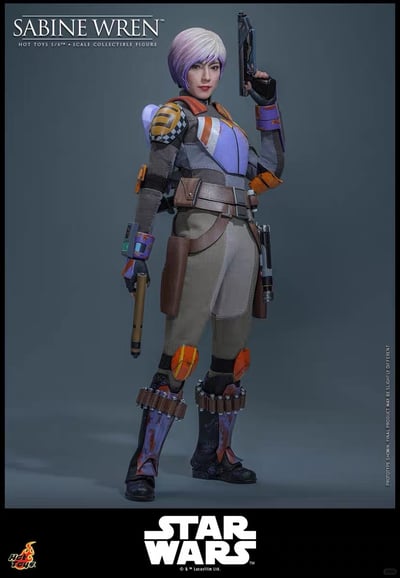 【預購】《星球大戰：義軍崛起》可動 莎賓·雷恩&埃茲拉·布里傑 X HOTTOYS(HT)7