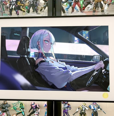 【預購】電馭叛客邊緣行者《車手露西》動漫裝飾畫 X 星空工作室1