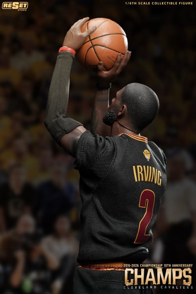 【預購】NBA 十周年紀念版 1/6收藏級可動人偶套裝 RS騎士奪冠歐文 X Reset-Studio9