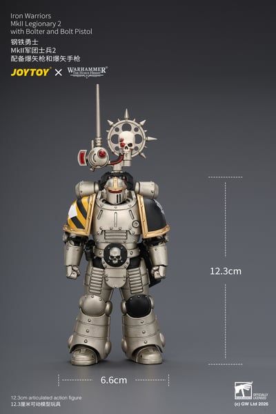 【預購】鋼鐵勇士 MkII軍團士兵2 X JOYTOY11