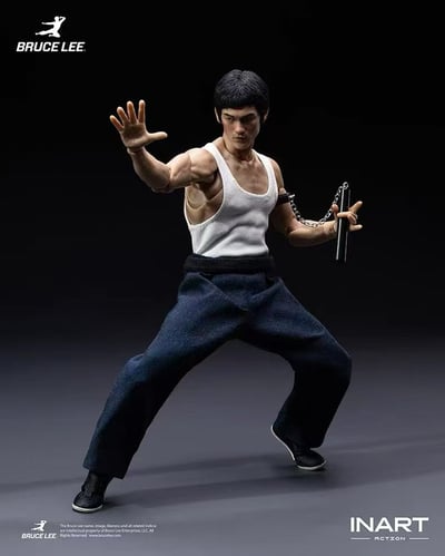 【預購】李小龍 雙版本 1/12可動人偶 X INART Action6