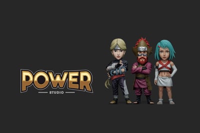 【預購】火影忍者 人柱力—芙 X Power-Studio4