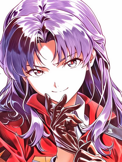 【預購】EVA新世紀福音戰士《紅衣葛城美里》動漫裝飾畫 X 星空工作室5