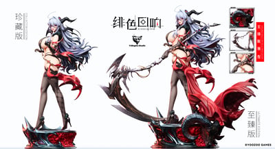 【預購】《緋色回響》系列雕像第一彈 雙版本 黛莫妮卡 X TES 正版授權4