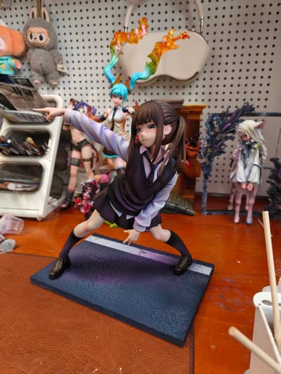 【售罄展示追加請私訊客服@toystationtw】雙馬尾少女 星野同學 X QAQ-Studio5
