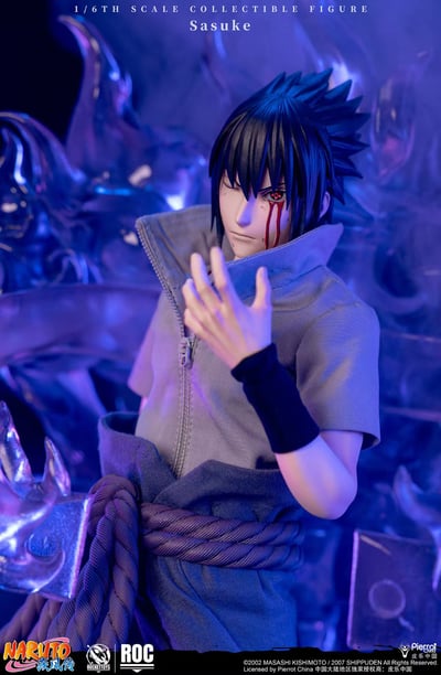 【預購】《火影忍者 疾風傳》1/6可動人偶 ROC-018 Sasuke宇智波佐助 X ROCKETTOYS10