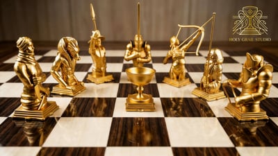 【預購】Fate 金閃閃 吉爾伽美什 X HG聖杯7