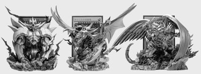 【代購】遊戲王 卡牌系列 三幻神 奧西里斯的天空龍 X 黃蜂工作室6