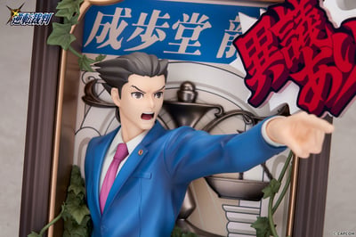 【預購】逆轉裁判 成步堂龍一&御劍憐侍 立體相框 X APEX9