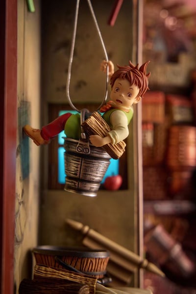 【售罄展示追加請私訊客服@toystationtw】宮崎駿 美術館系列第④款 2004-霍爾的移動城堡 X ZUOBAN作伴14