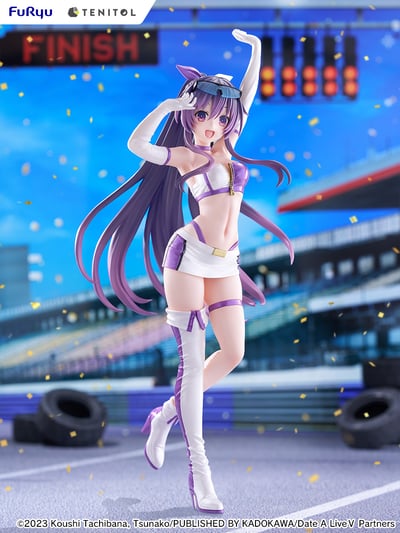 【預購】約會大作戰 夜刀神十香 賽車女王ver.手辦 X TENITOL TALL2