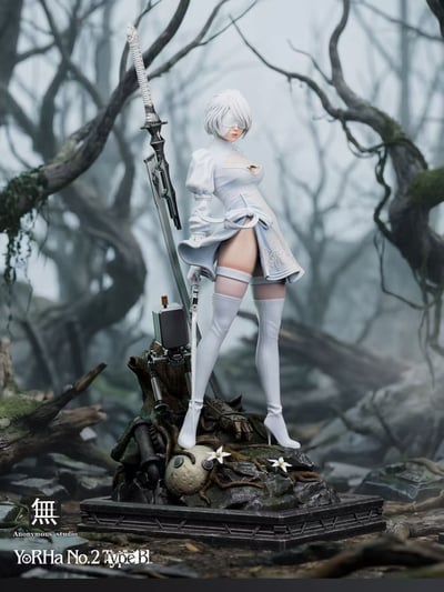 【預購】尼爾機械紀元 雙比例 2B X Anonymous無名3