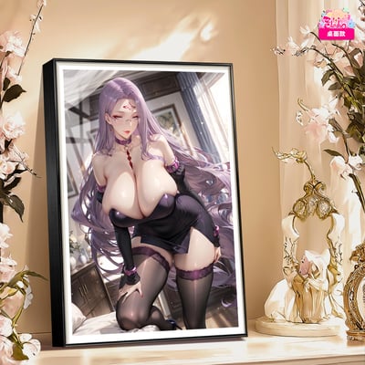 【預購】紫韻 美杜莎 高清裝飾畫 X 阿喵畫社1