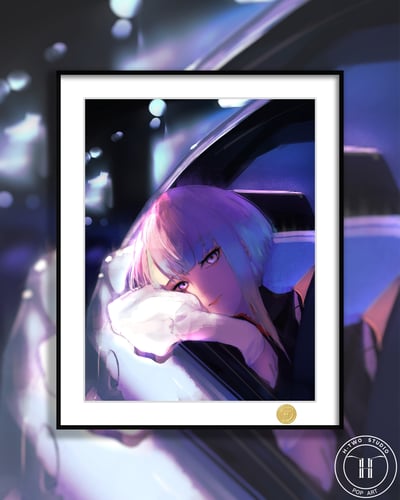 【預購】賽博朋克邊緣行者《Lucy》動漫裝飾畫 X H2工作室2