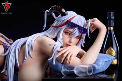 【預購】碧藍航線 酒吧雙姝對酌雙擺COS系列 埃吉爾 大鳳 X Crimson Fox Studio10