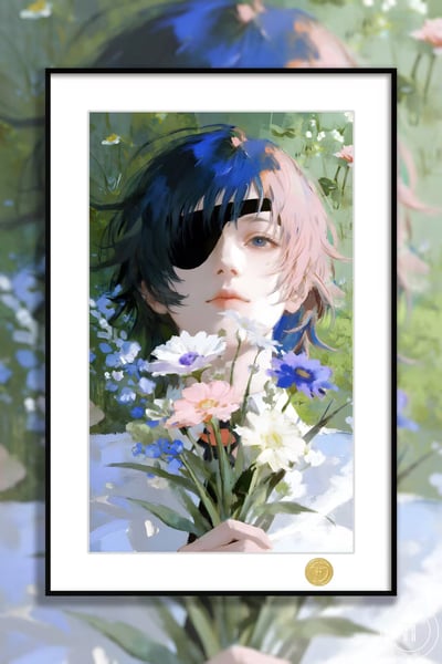 【預購】鏈鋸人《姬野》動漫裝飾畫 X H2工作室2