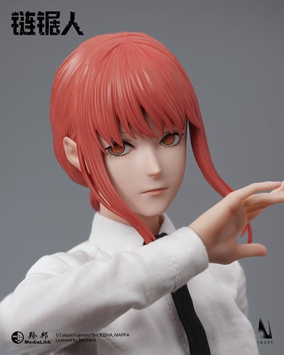 【售罄展示追加請私訊客服@toystationtw】《鏈鋸人》第一季 1/6收藏級可動人偶 真紀真 X INART13