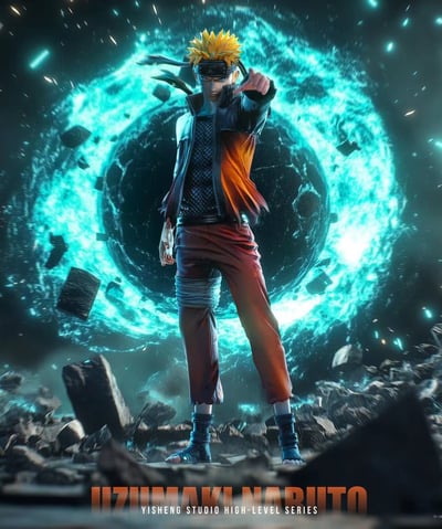 【售罄展示追加請私訊客服@toystationtw】火影忍者 酷拽漩渦鳴人 X 一生工作室1