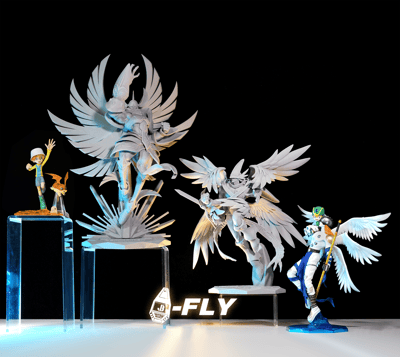 【預購】數碼寶貝 飛翔共鳴系列第一彈 神聖天使獸 X JBS羈絆社5